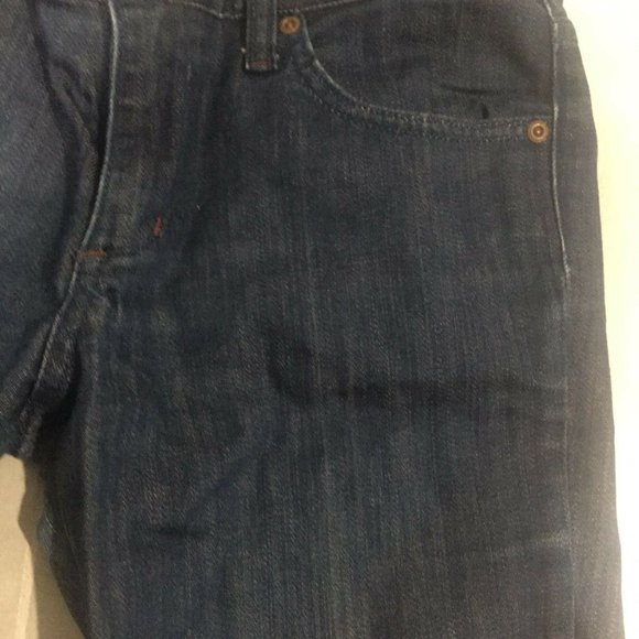 PaperDenimCloth Straight Leg Capri Stretch Denim 4 - Picture 3 of 5